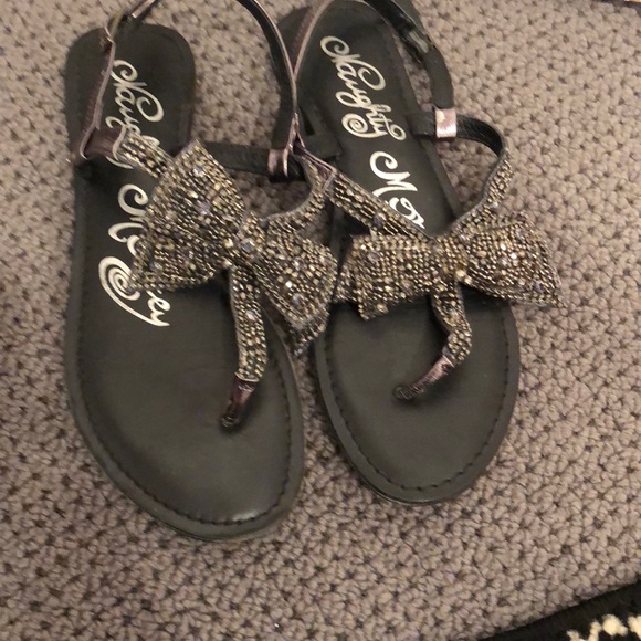 naughty monkey bow sandals